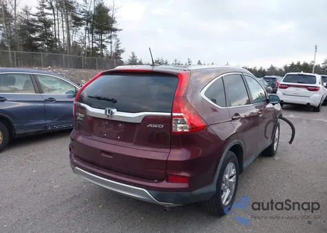 2016 Honda Cr-V Ex-L z USA, uszkodzony, nr VIN 2HKRM4H70GH711411